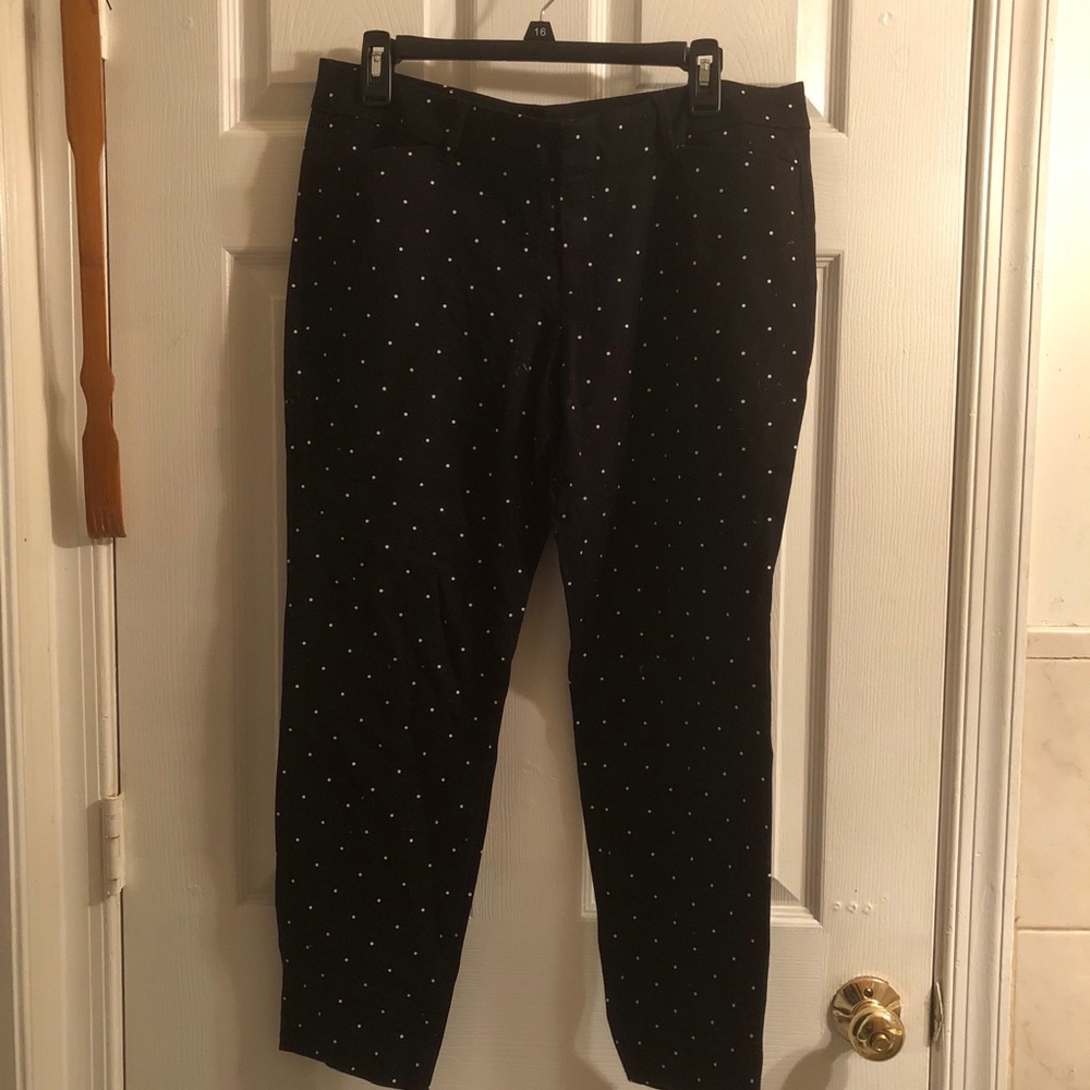Polka Dot Dress Pants